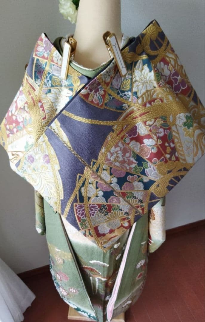 sa-kura33様　418.振袖7点セット 正絹フルセット　成人式