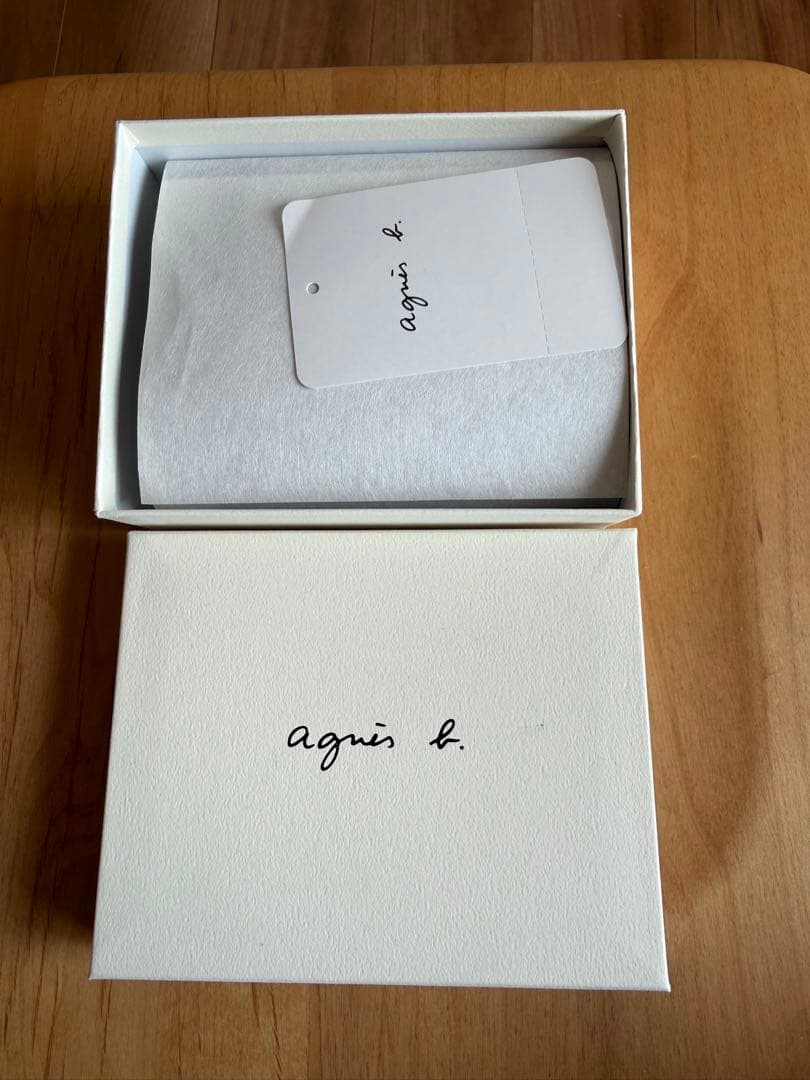新品 未使用 agnes b. 財布 アニエスベー バイカラー