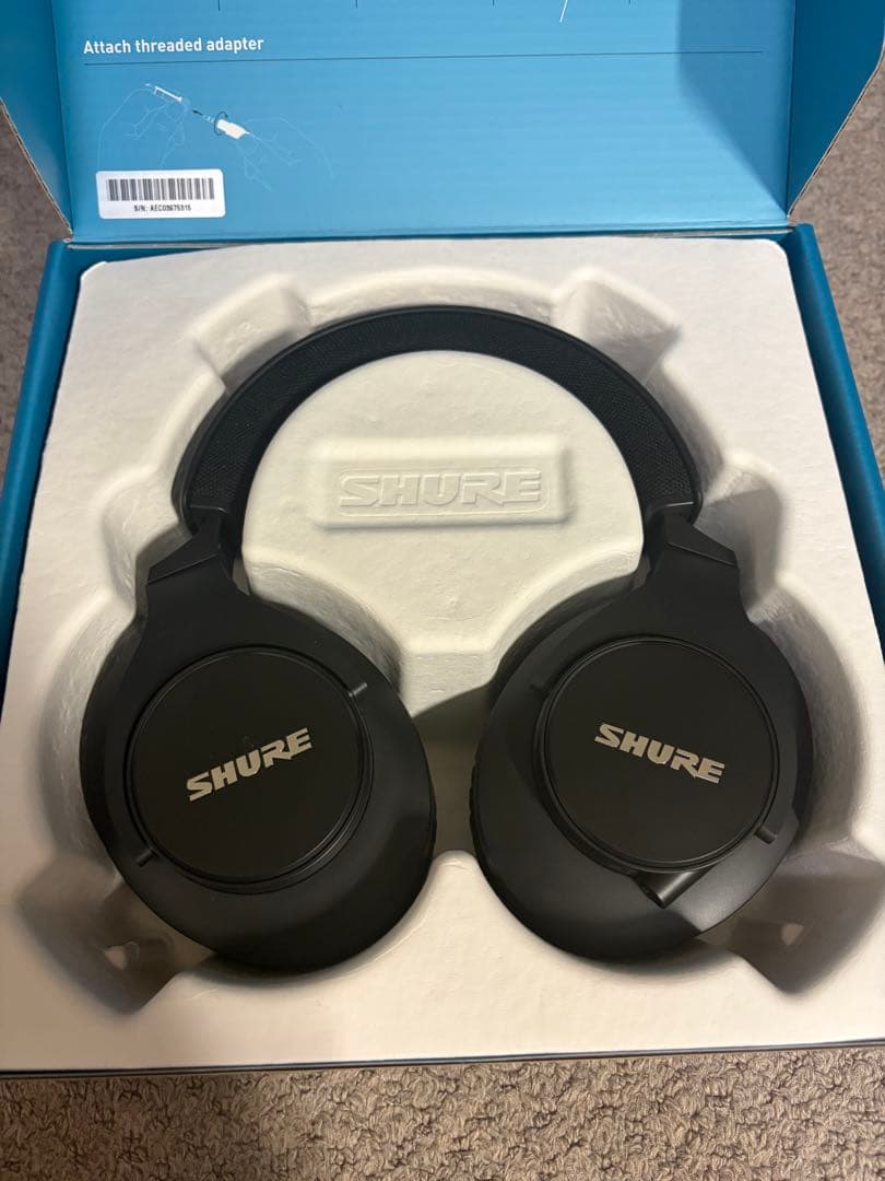 SHR440A SHURE ヘッドホン