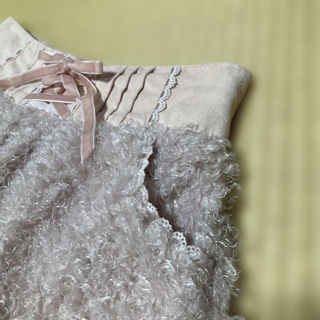 リズリサ　フリル付きリボンデザインキュロット