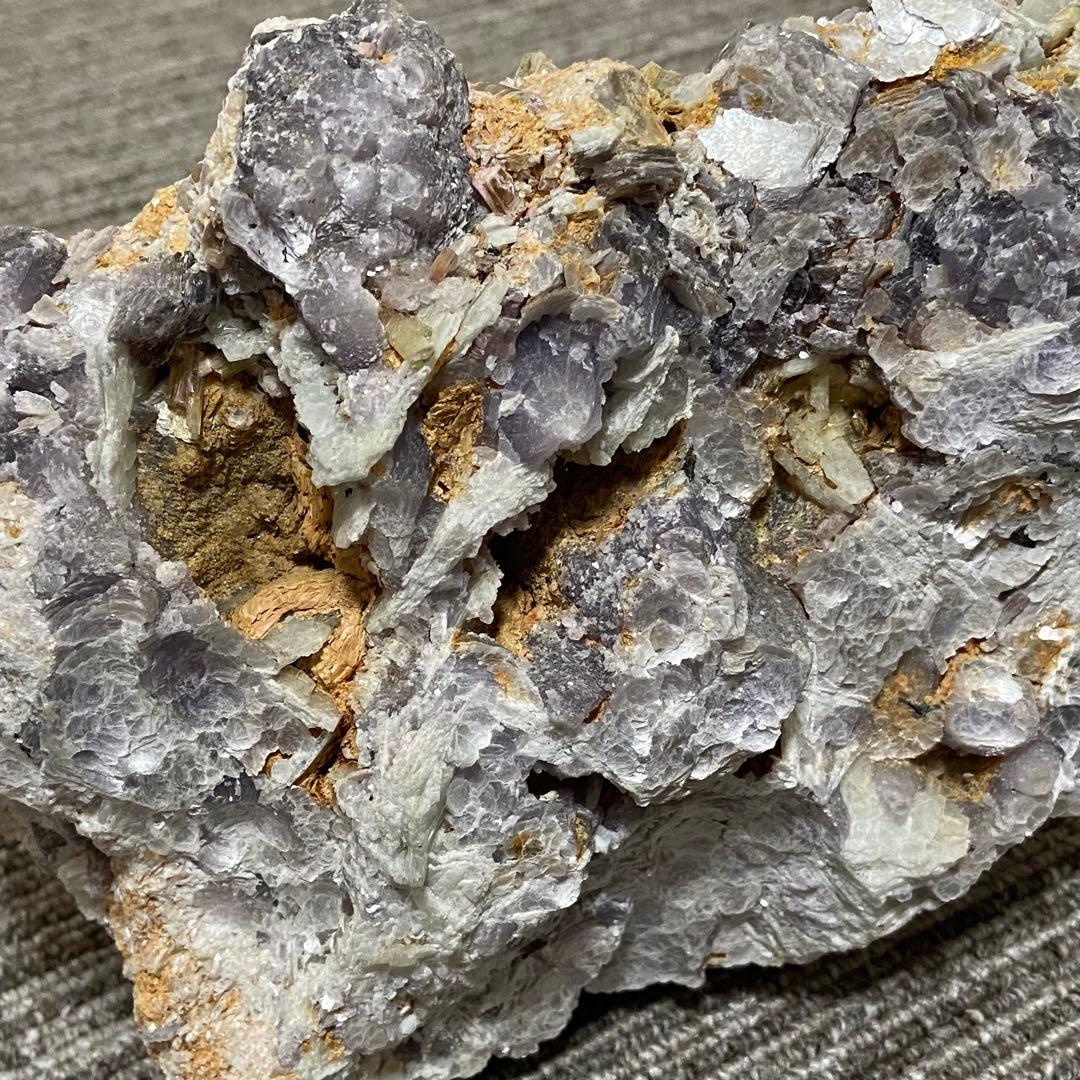 18cm ウォーターメロン　トルマリン　レピドライト　ブラジル　鉱物標本