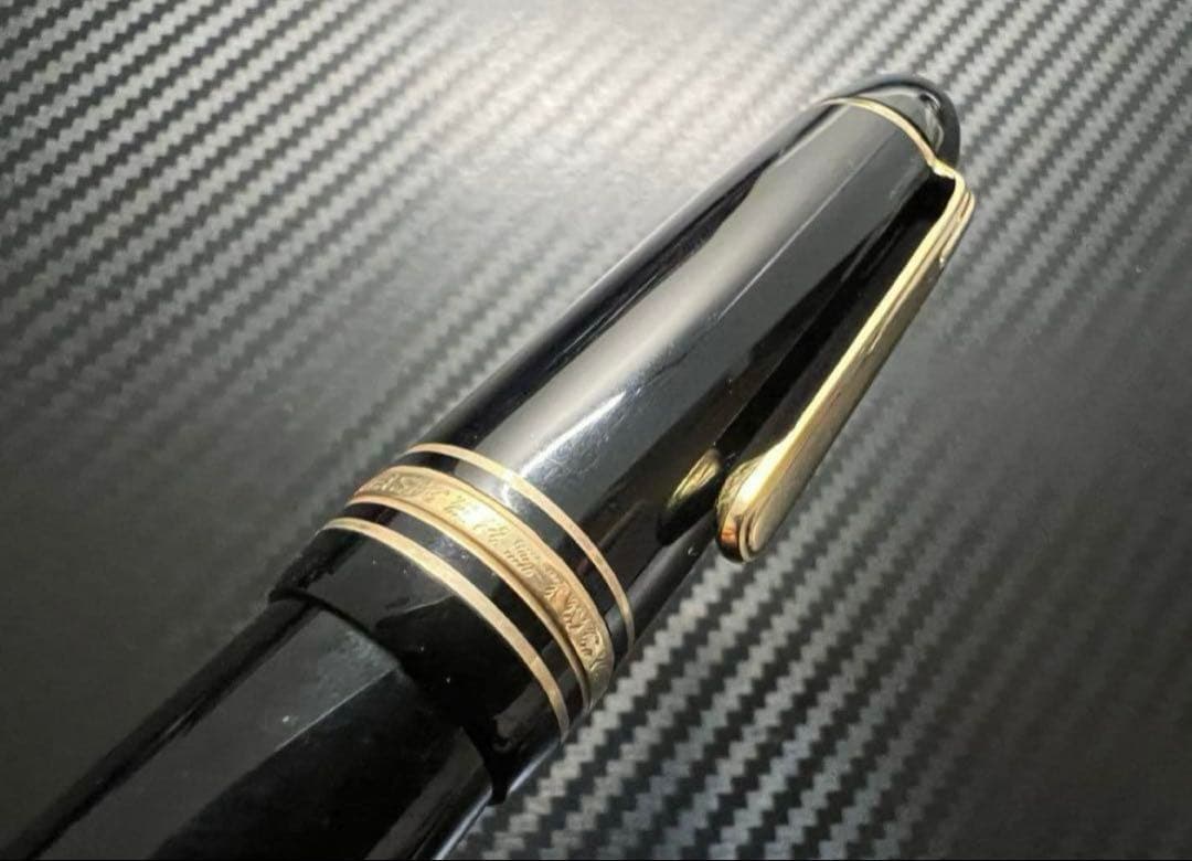 モンブラン マイスターシュテュック 149 万年筆 18C 3帯 F 細字