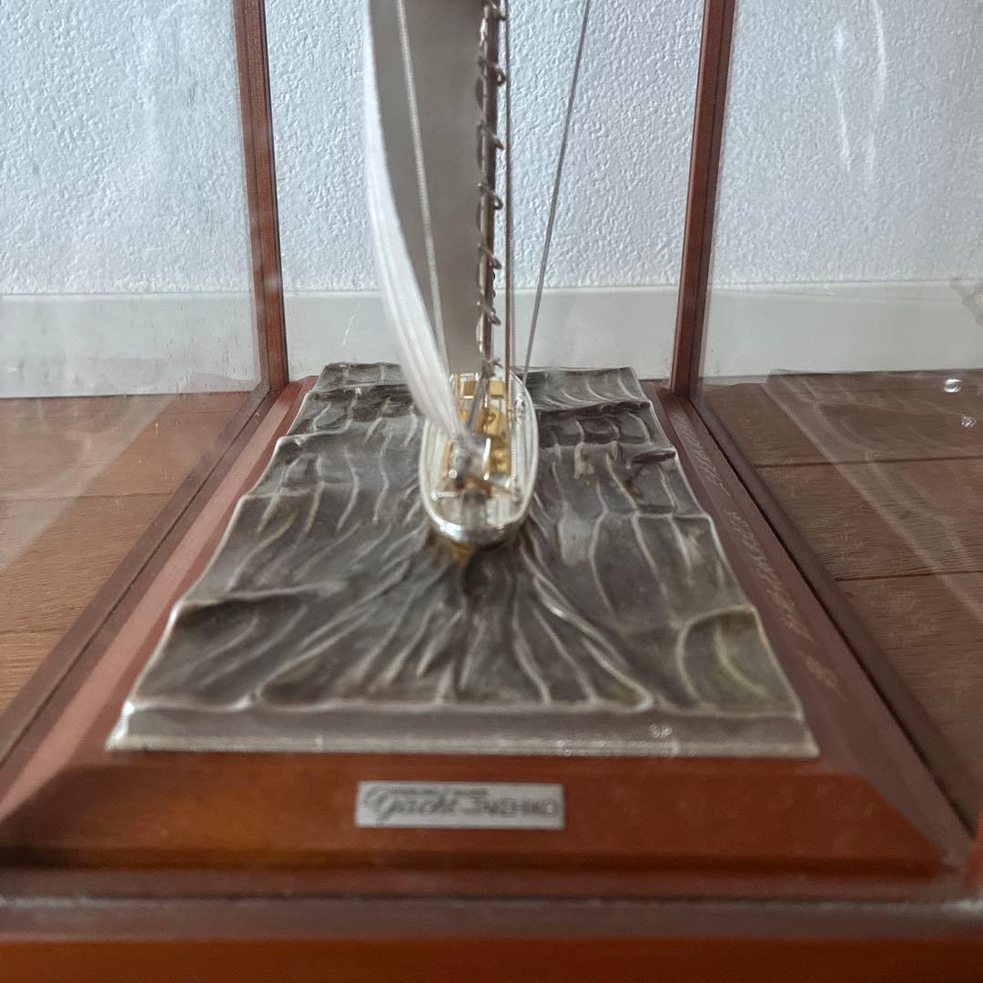 TAKEHIKO 武比古作 SILVER 985銀製ヨット 置物 シルバー製