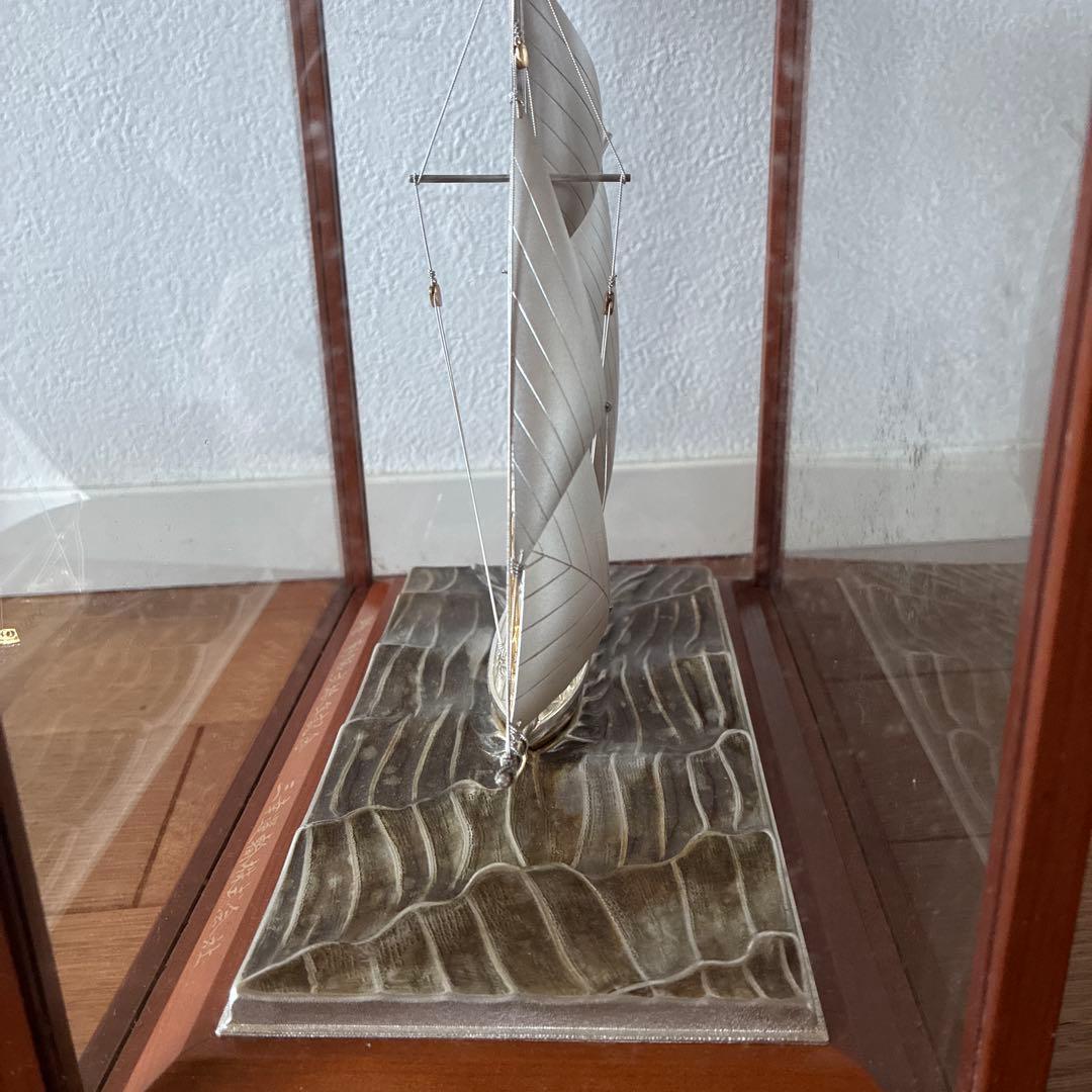 TAKEHIKO 武比古作 SILVER 985銀製ヨット 置物 シルバー製