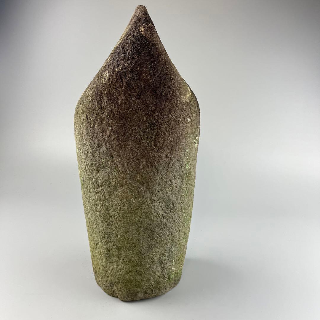 仏教美術 時代 石像 石彫 石造 仏像 約11.3kg 石仏