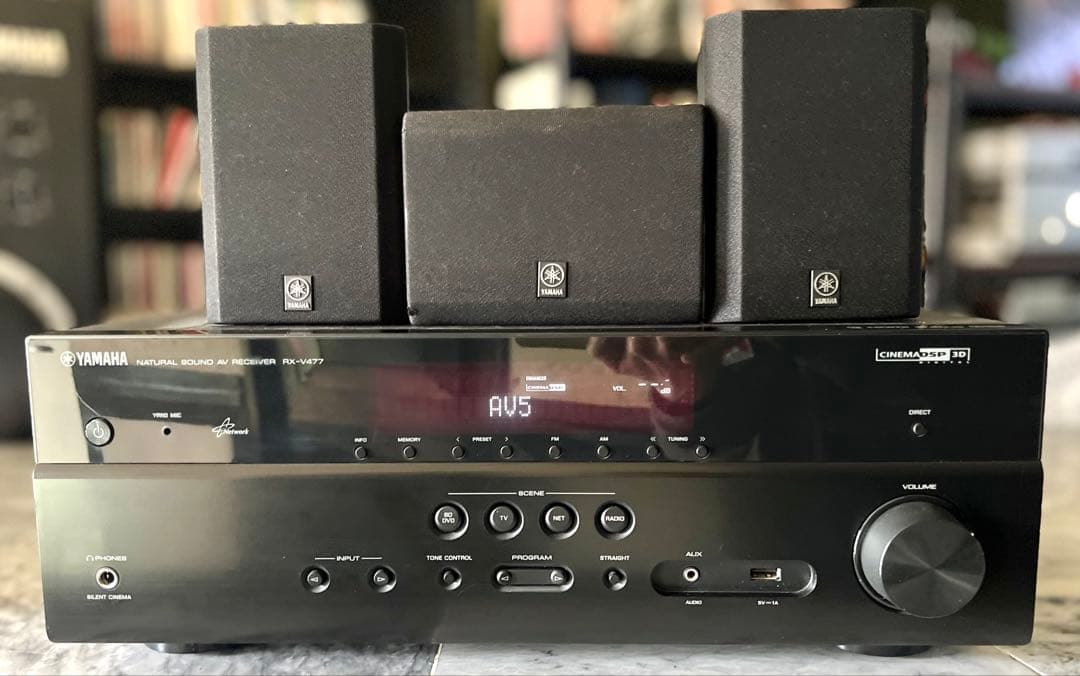 カ*ン様 YAMAHA RX-V477 AVレシーバー コンパクトスピーカー リ