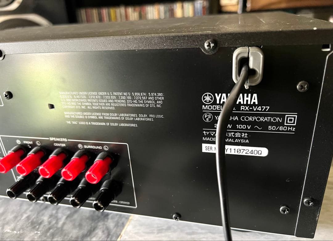 カ*ン様 YAMAHA RX-V477 AVレシーバー コンパクトスピーカー リ