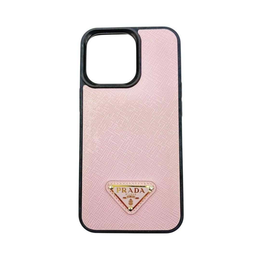 美品 PRADA プラダ iPhoneケース 13pro 三角ロゴ　RFIDタグ