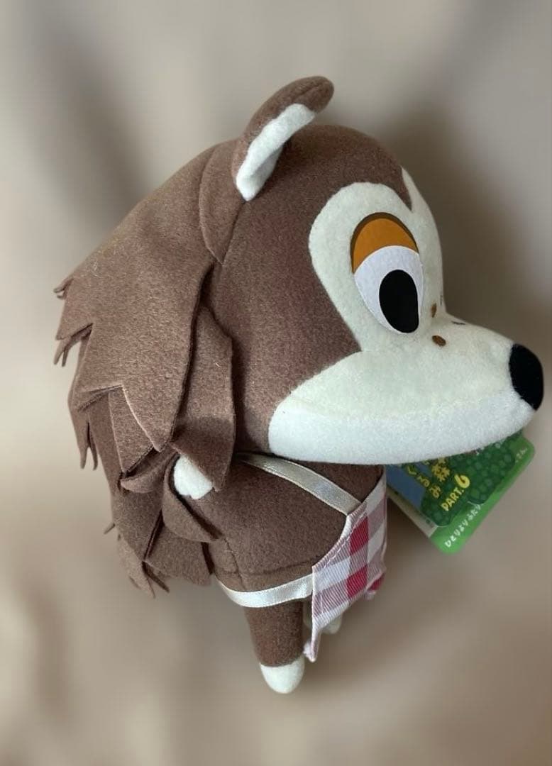 【タグ付き未使用】どうぶつの森+ ぬいぐるみ あさみ 2001年