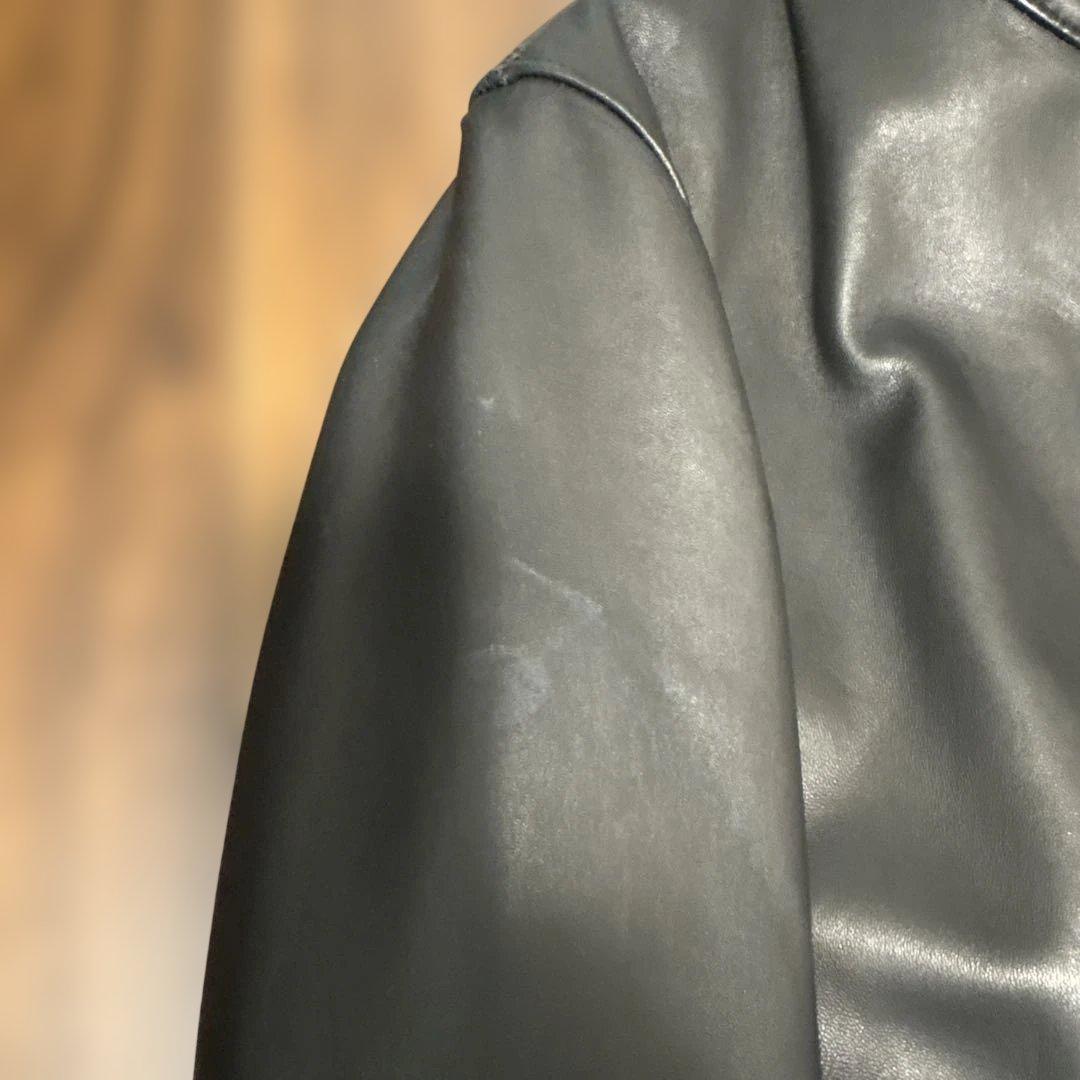 BEAUTY&YOUTH ブラック シングルライダースジャケット L