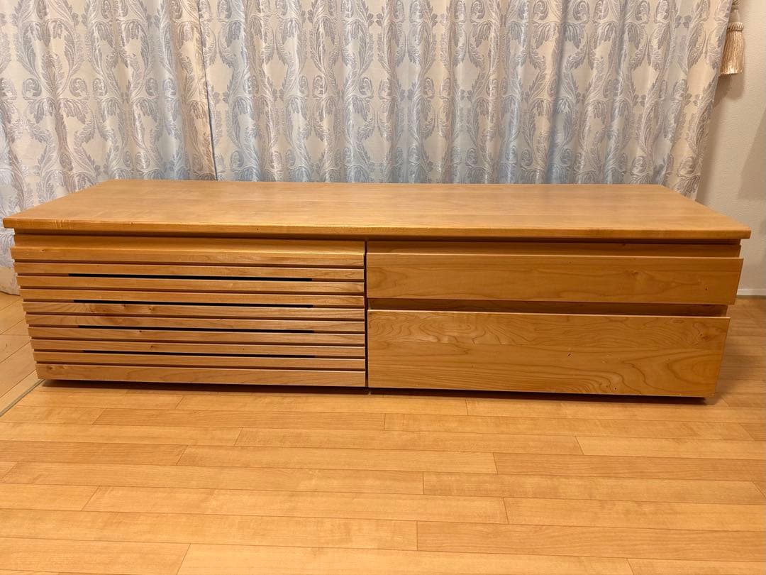 KEYUCA メイ　テレビボード 木製テレビ台 幅140cm 脚追加可