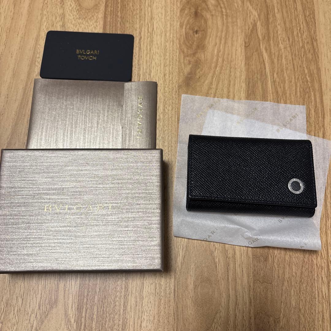 BVLGARI ブルガリ キーケース ブラック 282234