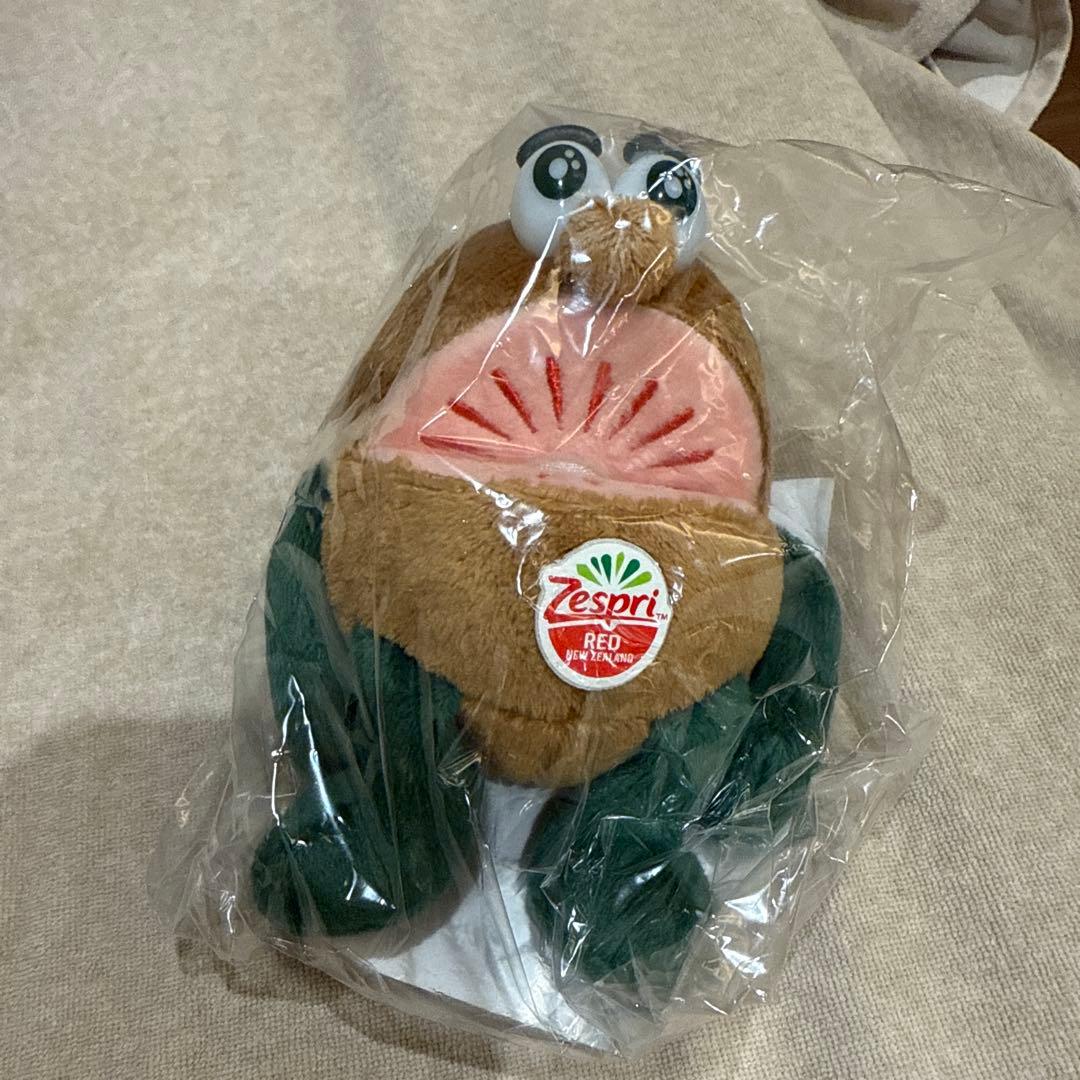 ゼスプリ キウイブラザーズ レッド ぬいぐるみ 未開封