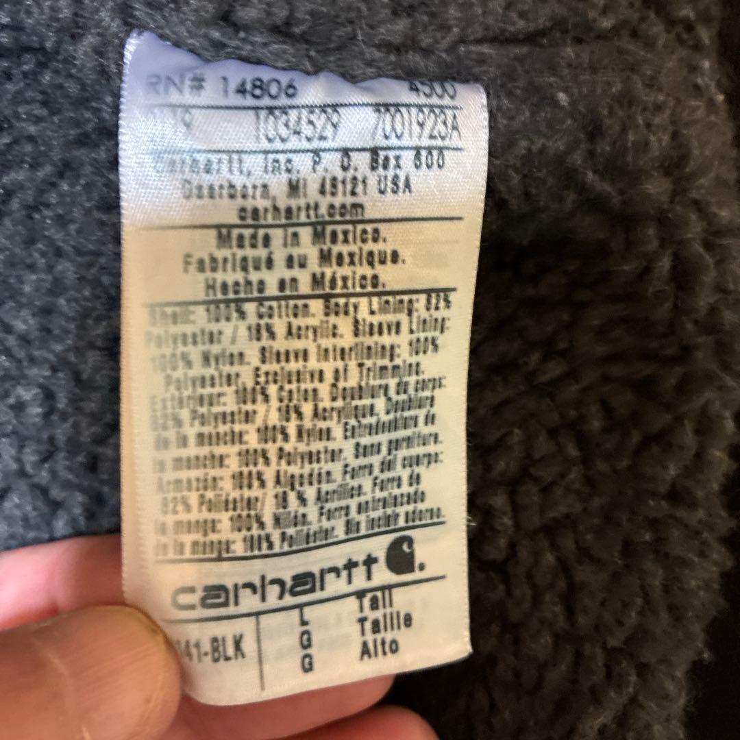 90S Carhartt アクティブジャケットLメキシコ製　カーハート