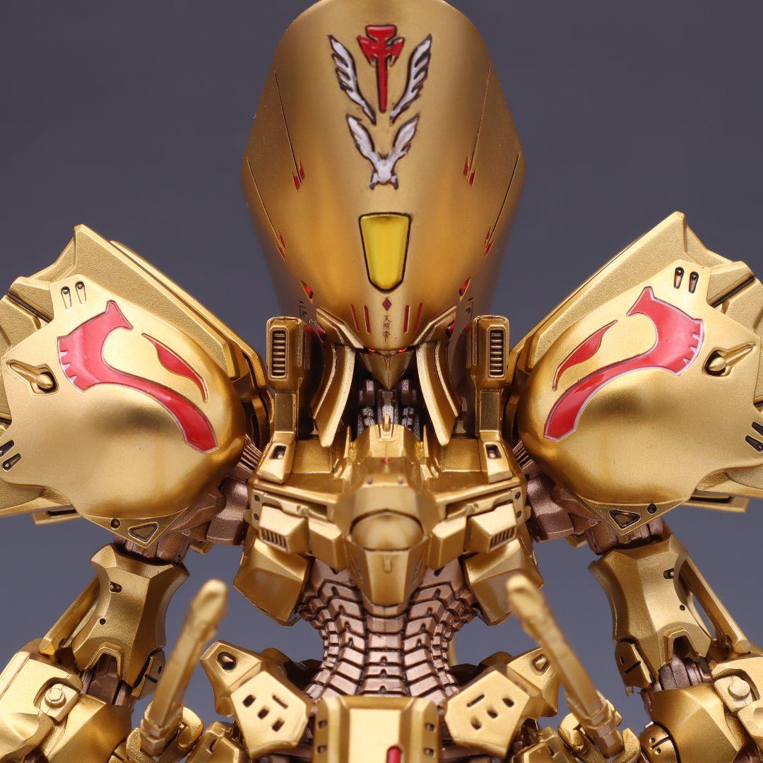 【ファイブスター物語】IMS 1/144 ナイトオブゴールド 全塗装済 完成品