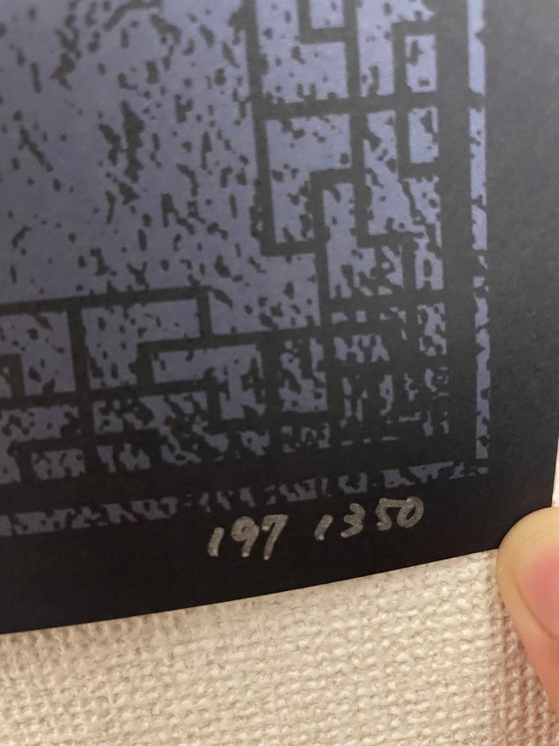 GUNS N' ROSES ガンズアンドローゼス リトグラフ青11/5 初日限定