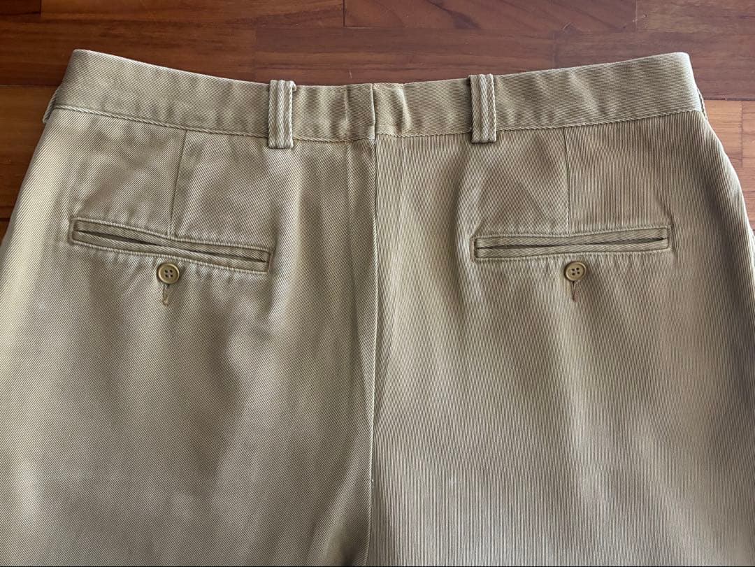 【Polo by Ralph Lauren】USA製 ツータック ワイドチノ