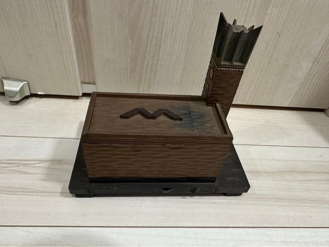 早稲田大学 大隈講堂 木彫り オルゴール アクセサリーボックス 宝石箱 小物入れ