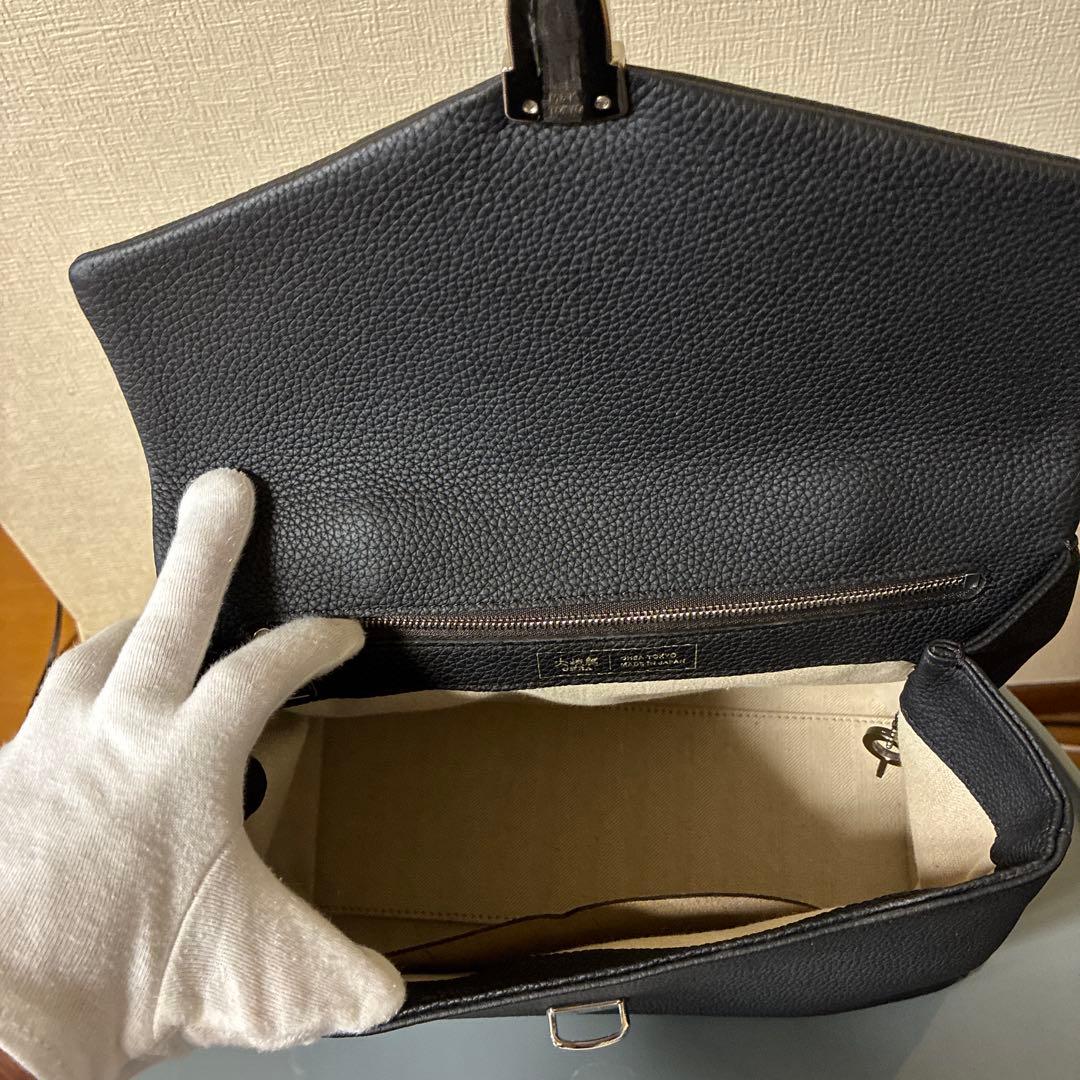 ぽぽ　美品　大峡製鞄 レイロウ28 ミニサイズ　ソフト　ビジネス