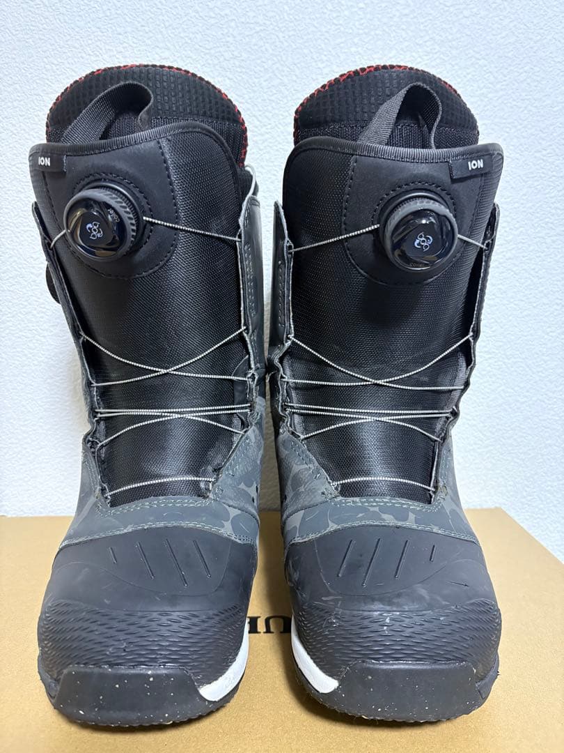 BURTON ION BOA ダブルボア ブラックカモ 26.5cm