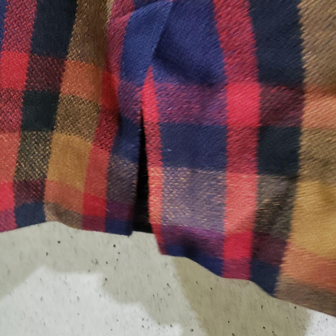 PRADA チェック柄 ミディアム バージンウール スカート カジュアル プラダ