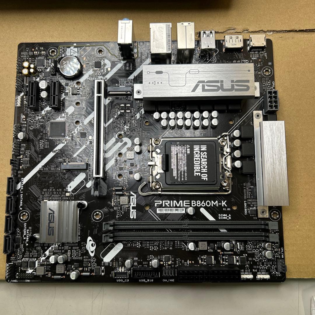 ASUS PRIME B860M-K-CSM マザーボード