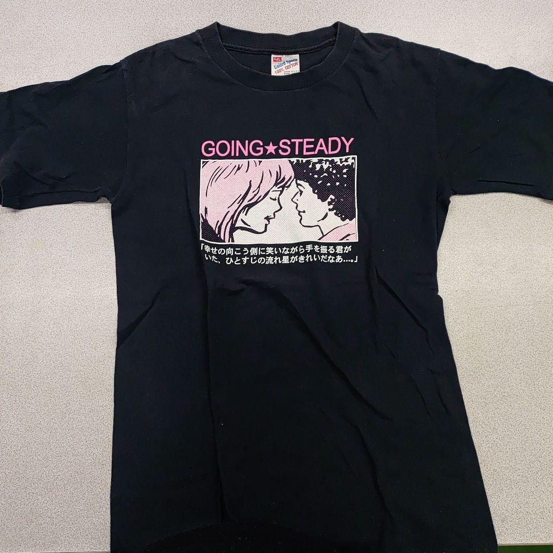 GOING STEADY グラフィックTシャツ 黒
