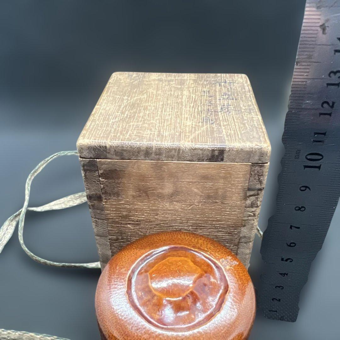 蒔絵　竹立棗　見返時鳥　金彩　漆工芸　共箱　茶道具　伝統工芸