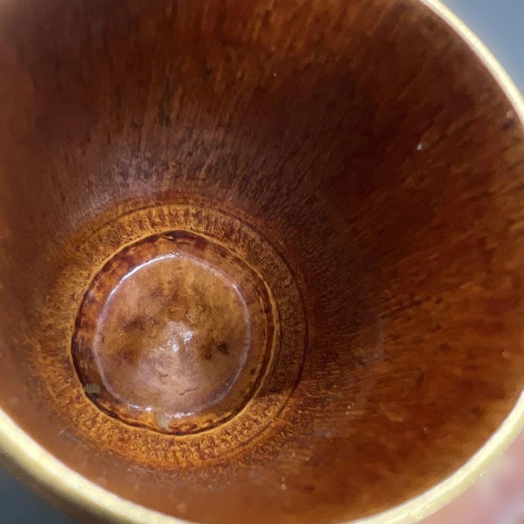 蒔絵　竹立棗　見返時鳥　金彩　漆工芸　共箱　茶道具　伝統工芸