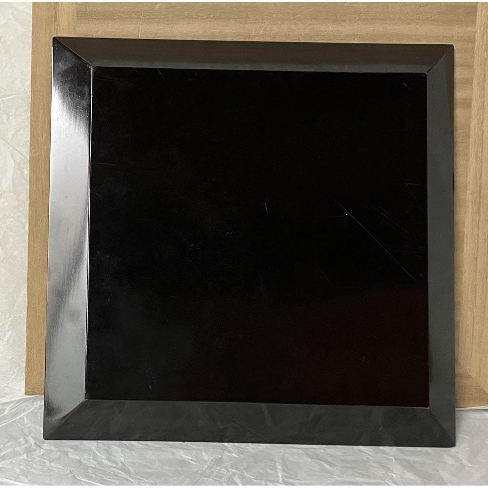 F1405 中村宗哲 蒔絵 四方盆 共箱 木製 蒔絵盆 香盆 茶道具