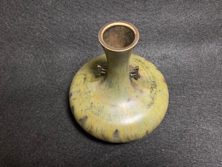 加藤寿逸　灰釉 壺　道泉窯