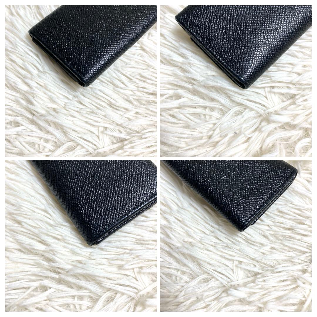 【良品】ブルガリ 6連キーケース ビーゼロワン レザーブラック