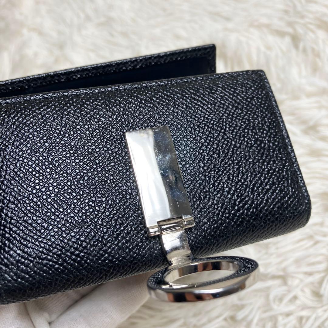 【良品】ブルガリ 6連キーケース ビーゼロワン レザーブラック