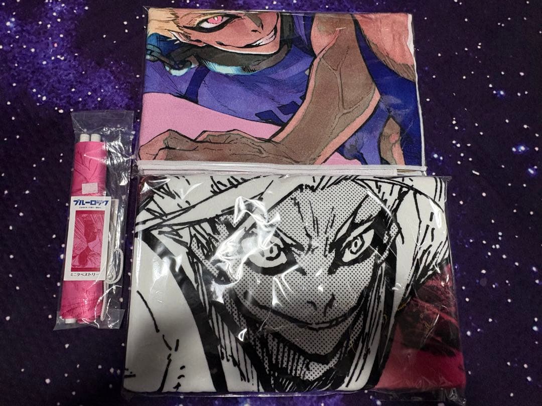 ブルーロック 士道龍聖 タオル タペストリー