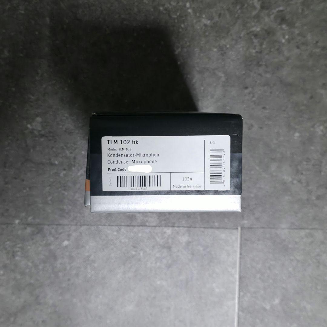 【超美品】Neumann TLM 102 コンデンサーマイク