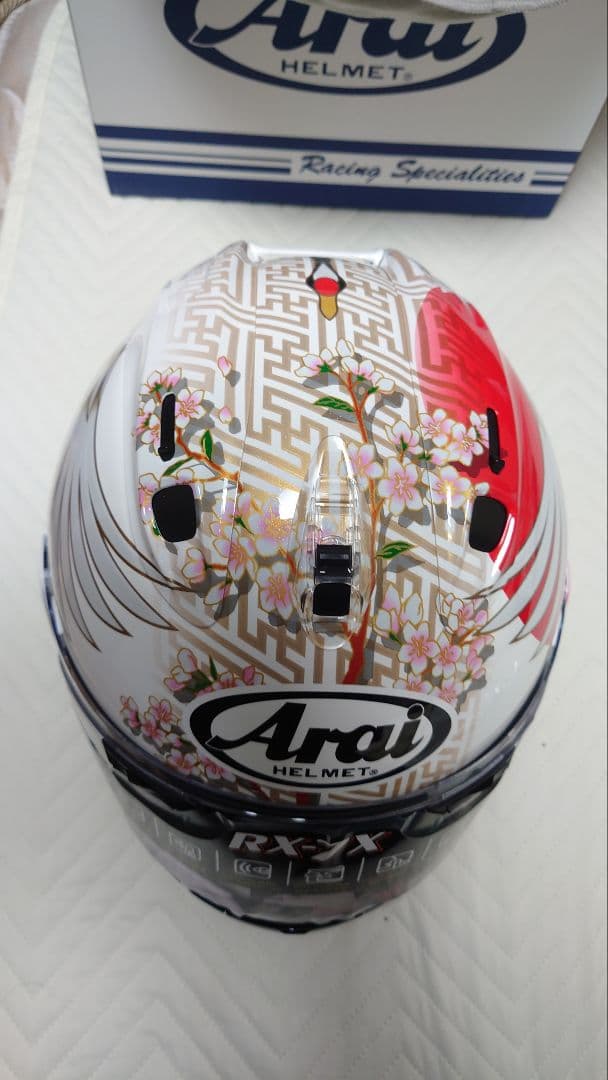 Arai RX-7X ツバサ　フルフェイスヘルメットXL 新品　オプション多数