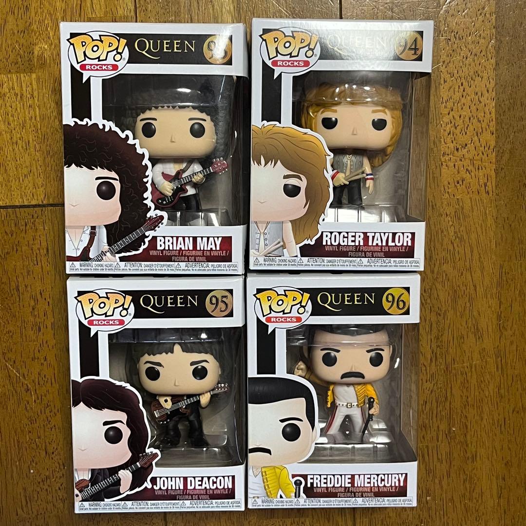 Queen POP! Rocks フィギュア4個セット