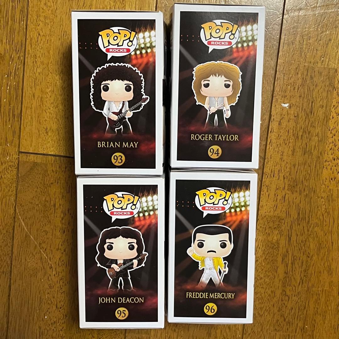 Queen POP! Rocks フィギュア4個セット