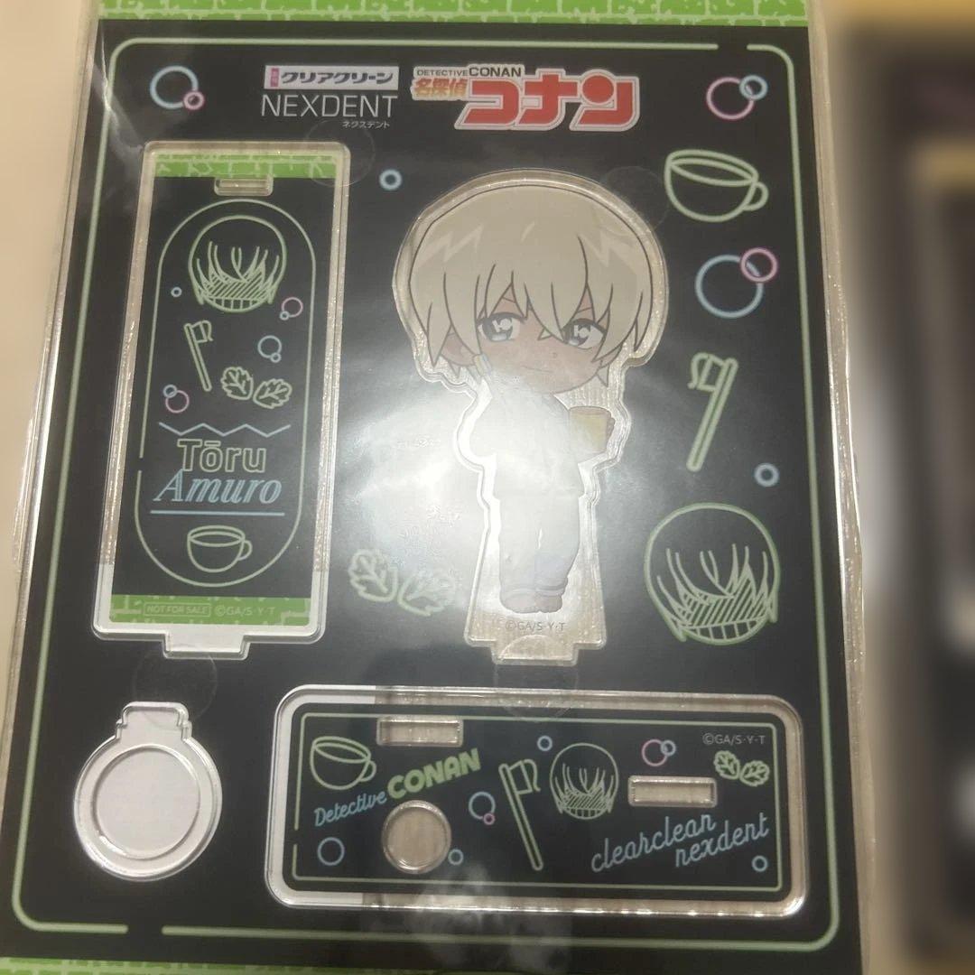 クリアクリーン 名探偵コナン アクリル歯ブラシスタンド 4種セット