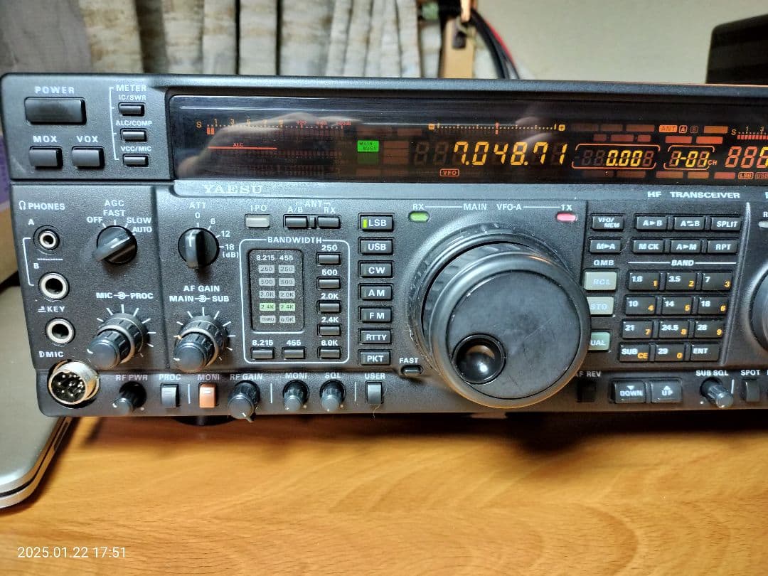 ミゼット　八重洲無線　FT-1000MP（受信故障あり）CWフィルター 付