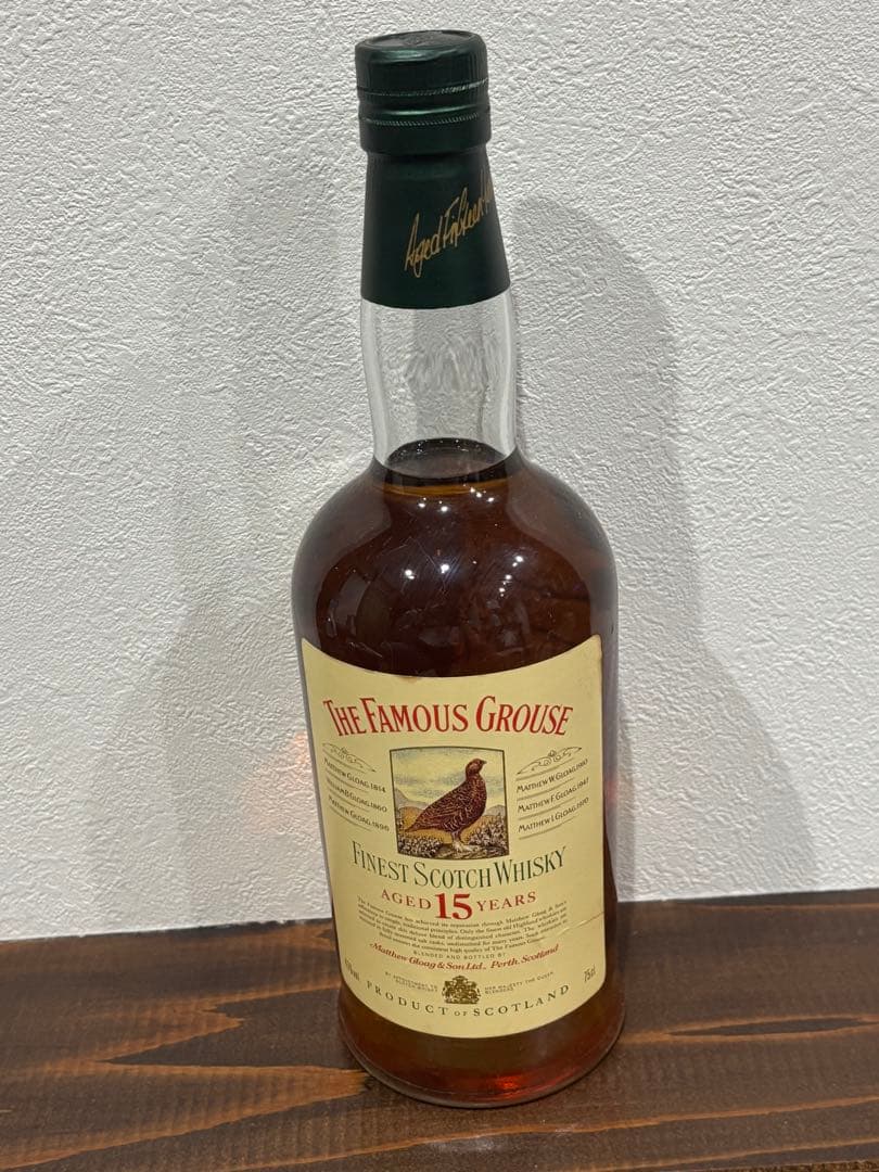 【コレクター向け】The Famous Grouse 15年 スコッチウイスキー