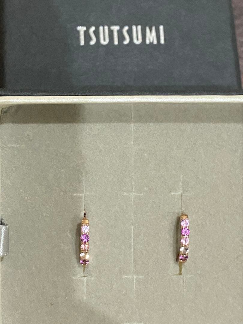 専用　TSUTSUMI K10 PG フープピアス　中折れ　箱無し