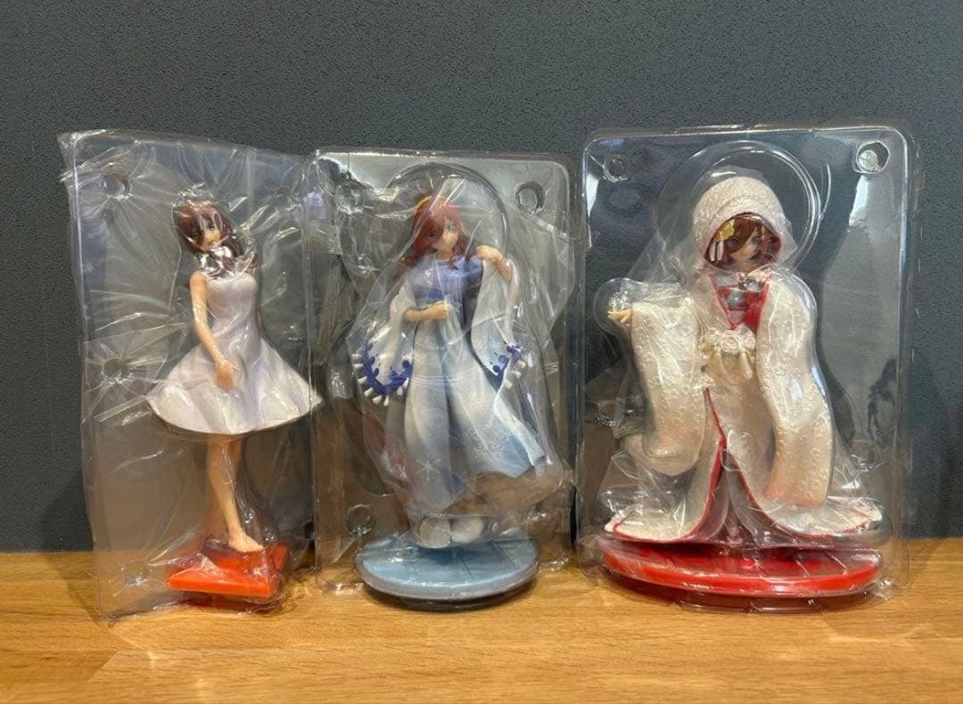 【保護有】五等分の花嫁 中野三玖 一番くじ フィギュア まとめMiku Set