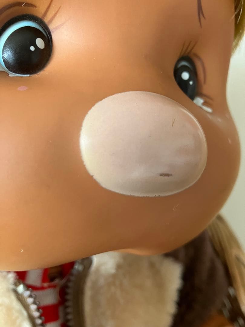 昭和レトロ　エンドーチェーン　ローズボンボン　ぬいぐるみ　ビッグサイズ