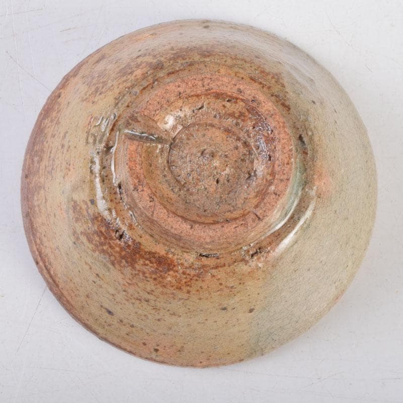 楽山窯　楽山焼　十一代　長岡空権造　出雲盃　共布共箱　V　8634