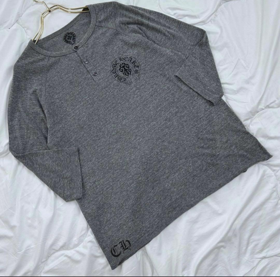 希少 Chrome hearts クロムハーツ USA製 七分袖 カットソー