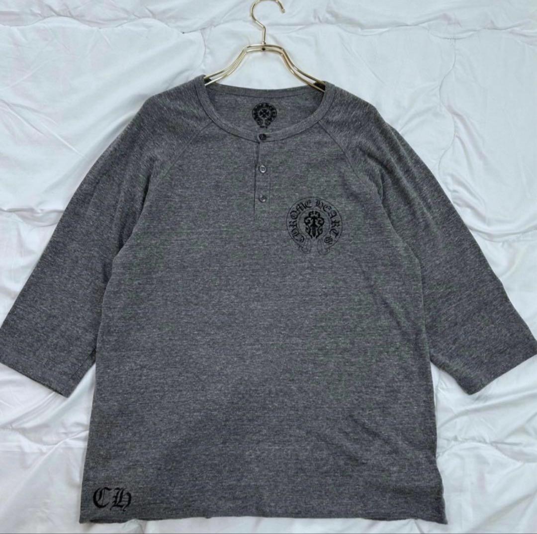希少 Chrome hearts クロムハーツ USA製 七分袖 カットソー