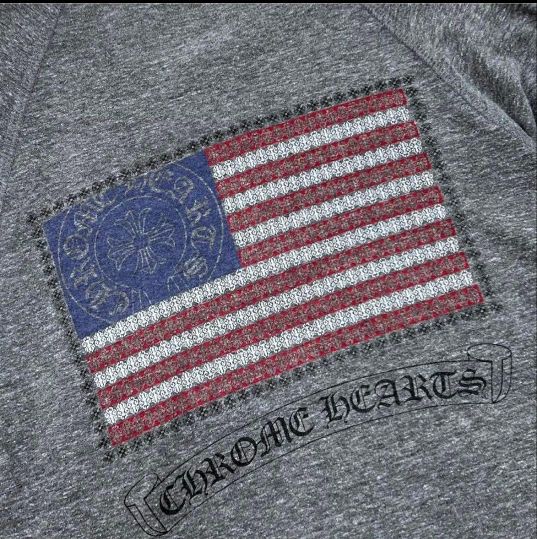 希少 Chrome hearts クロムハーツ USA製 七分袖 カットソー