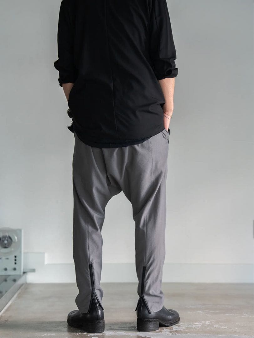 PRY シュウト Drawstring Sarouel Zip Pants