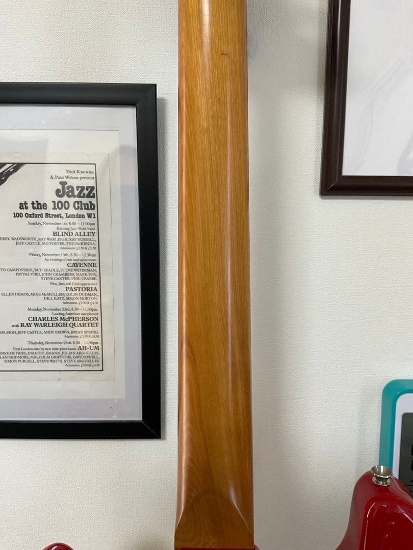 ストラト　タイプ　キャンディレッド